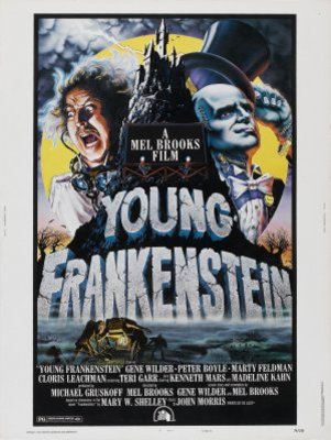 Young Frankenstein Metal Framed Poster