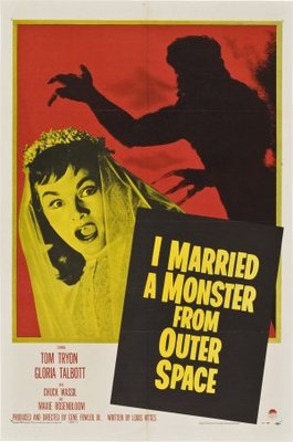 I Married a Monster from Outer Space Poster with Hanger