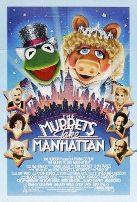 The Muppets Take Manhattan Metal Framed Poster