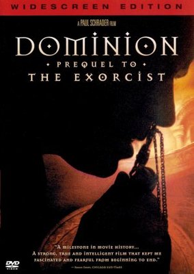 Dominion: Prequel to the Exorcist Wooden Framed Poster