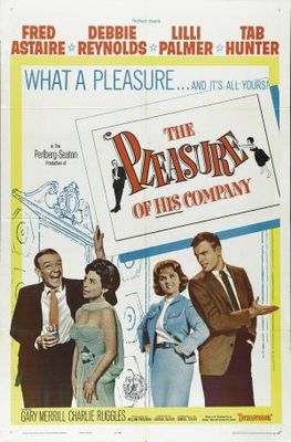 The Pleasure of His Company Wooden Framed Poster