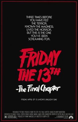 Friday the 13th: The Final Chapter Metal Framed Poster