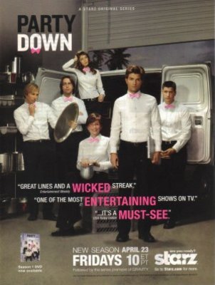 Party Down Metal Framed Poster