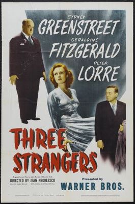 Three Strangers Wooden Framed Poster