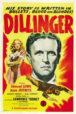 Dillinger Poster with Hanger