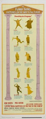 A Funny Thing Happened on the Way to the Forum Metal Framed Poster