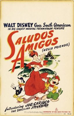 Saludos Amigos Poster with Hanger