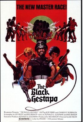 The Black Gestapo Poster with Hanger
