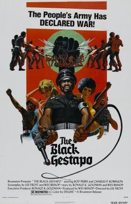 The Black Gestapo Poster with Hanger