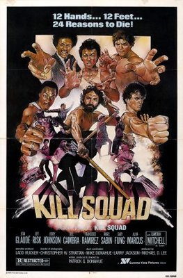 Kill Squad Wooden Framed Poster