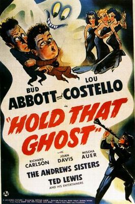 Hold That Ghost poster