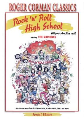Rock 'n' Roll High School Wooden Framed Poster