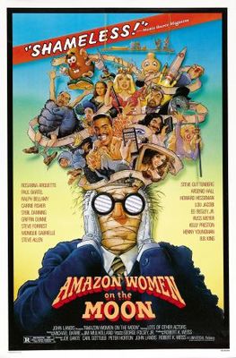 Amazon Women on the Moon Metal Framed Poster