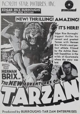 The New Adventures of Tarzan Wooden Framed Poster