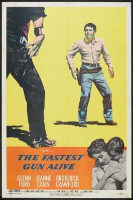 The Fastest Gun Alive Wooden Framed Poster