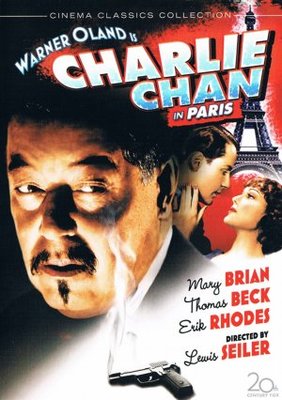 Charlie Chan in Paris Wooden Framed Poster