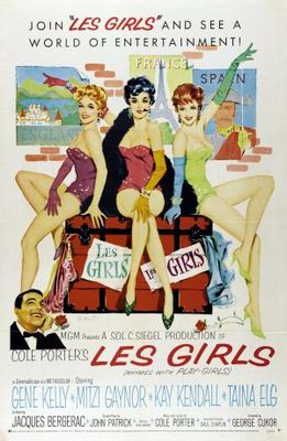 Les Girls Wooden Framed Poster