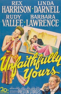 Unfaithfully Yours Poster with Hanger