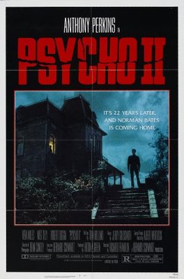 Psycho II Poster with Hanger