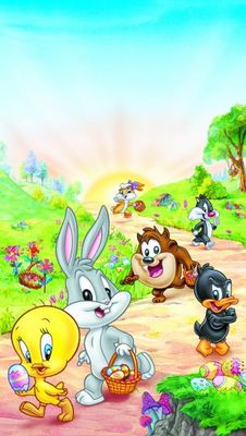 Baby Looney Tunes: Eggs-traordinary Adventure Wooden Framed Poster