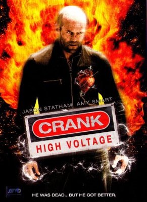 Crank: High Voltage Metal Framed Poster