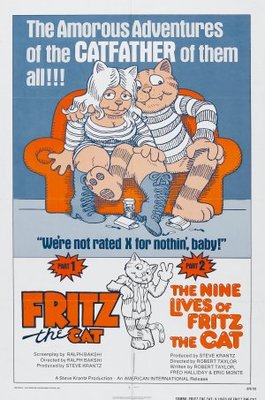 Fritz the Cat Metal Framed Poster