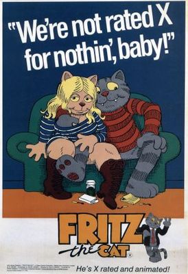 Fritz the Cat Metal Framed Poster