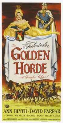 The Golden Horde Wood Print