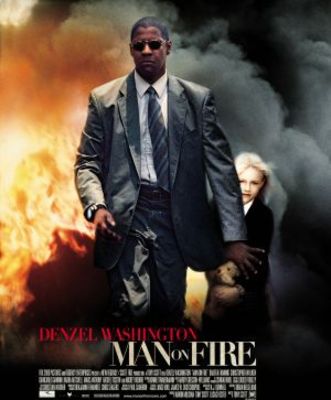 Man On Fire Mouse Pad 661632