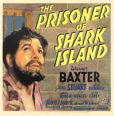 The Prisoner of Shark Island Wooden Framed Poster