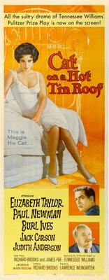 Cat on a Hot Tin Roof Poster with Hanger