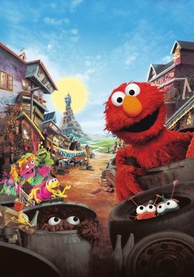 The Adventures of Elmo in Grouchland Wooden Framed Poster