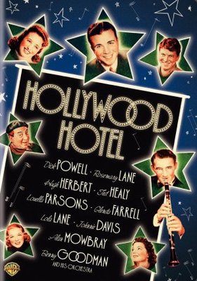 Hollywood Hotel Metal Framed Poster
