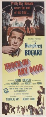 Knock on Any Door Wooden Framed Poster