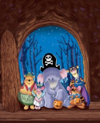 Pooh's Heffalump Halloween Movie Stickers 661905