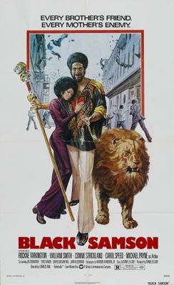Black Samson Canvas Poster