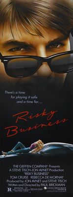 Risky Business Metal Framed Poster