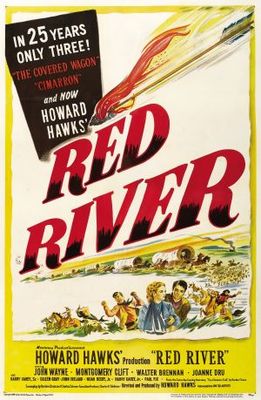 Red River Poster with Hanger