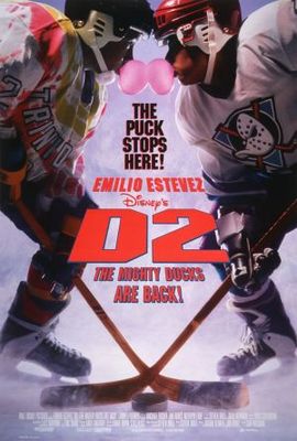 D2: The Mighty Ducks Poster with Hanger