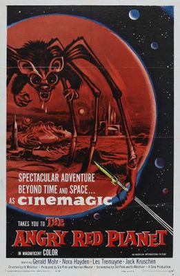 The Angry Red Planet Metal Framed Poster