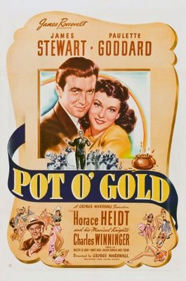 Pot o' Gold Wooden Framed Poster