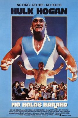 No Holds Barred Poster with Hanger