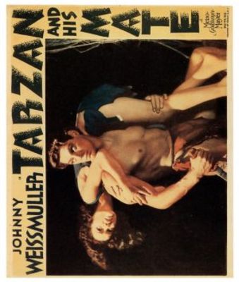 Tarzan and His Mate Wooden Framed Poster