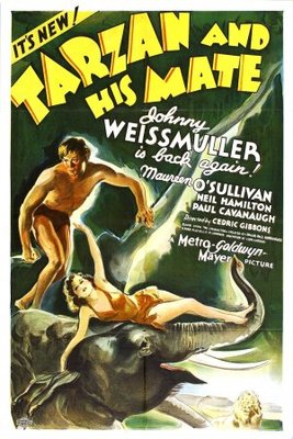 Tarzan and His Mate Metal Framed Poster