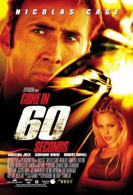 Gone In 60 Seconds Canvas Poster