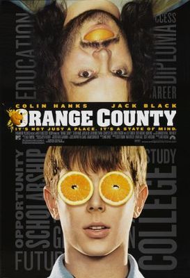 Orange County Poster with Hanger