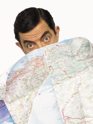 Mr. Bean's Holiday Canvas Poster