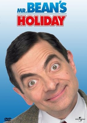 Mr. Bean's Holiday Wooden Framed Poster