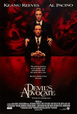 The Devil's Advocate Wooden Framed Poster