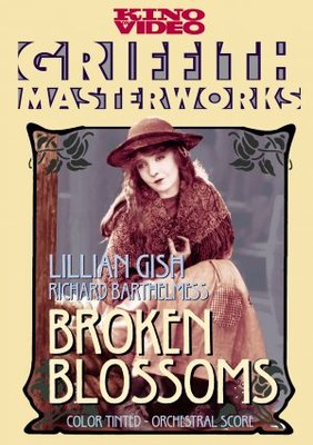 Broken Blossoms or The Yellow Man and the Girl Wooden Framed Poster